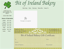 Tablet Screenshot of bitofireland.com